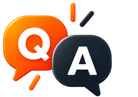Question and answer session icon